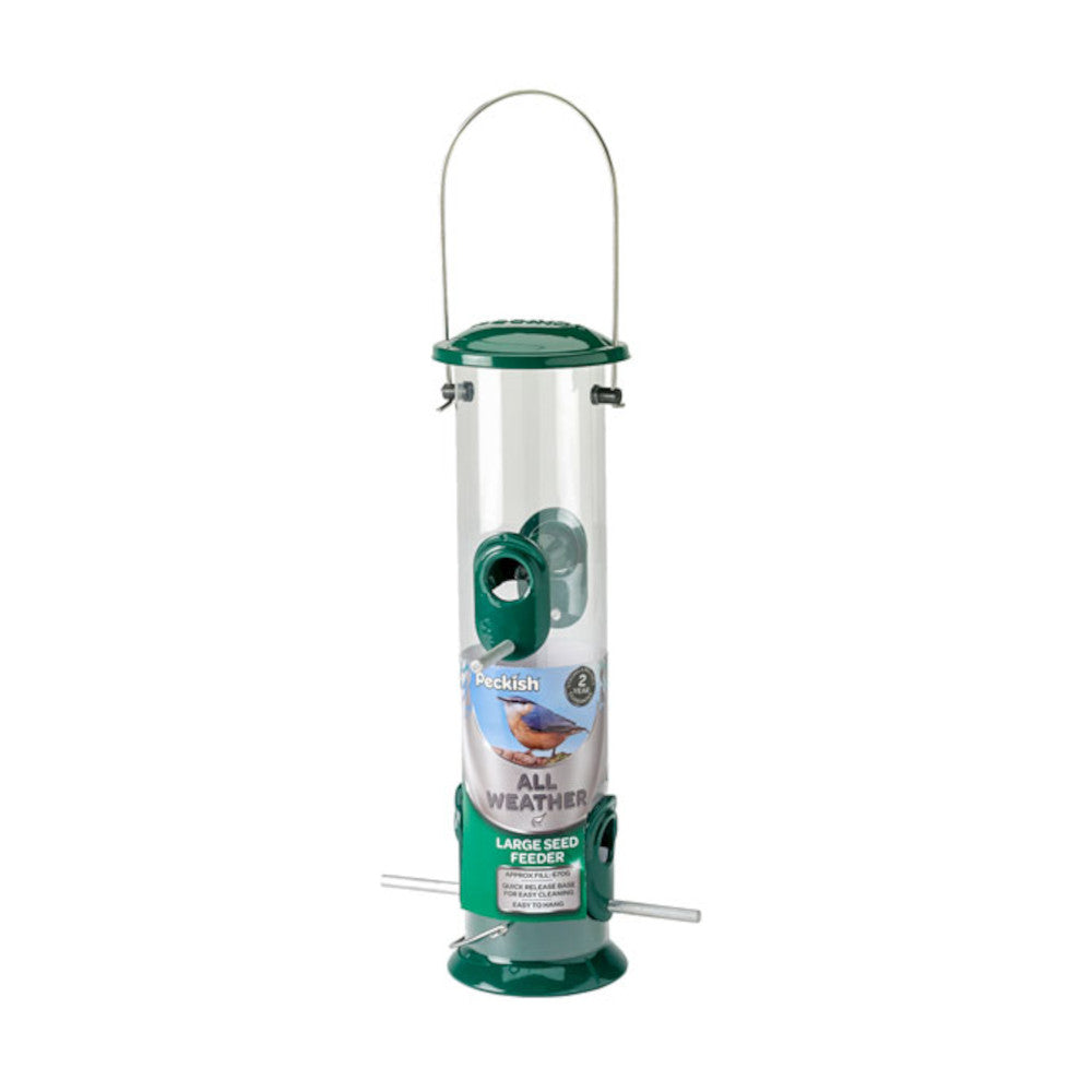 All Weather Metal Seed Feeder - Premium Seed Feeders - Just £12.80! Shop now at Gala Wildlife
