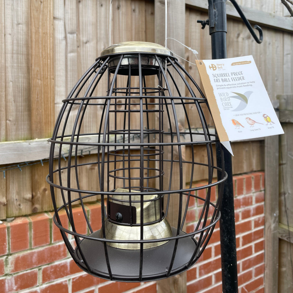Henry Bell Heritage Squirrel Proof Fat Ball Feeder