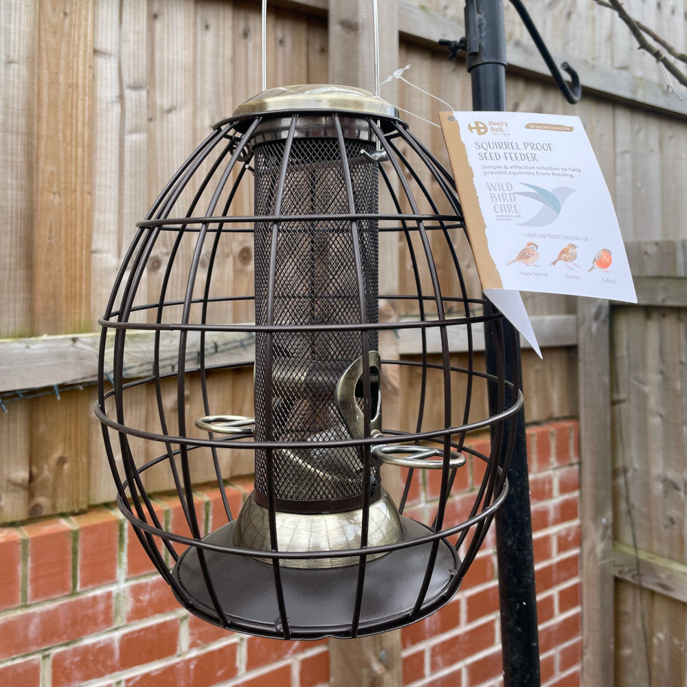 Henry Bell Heritage Squirrel Proof Seed Feeder