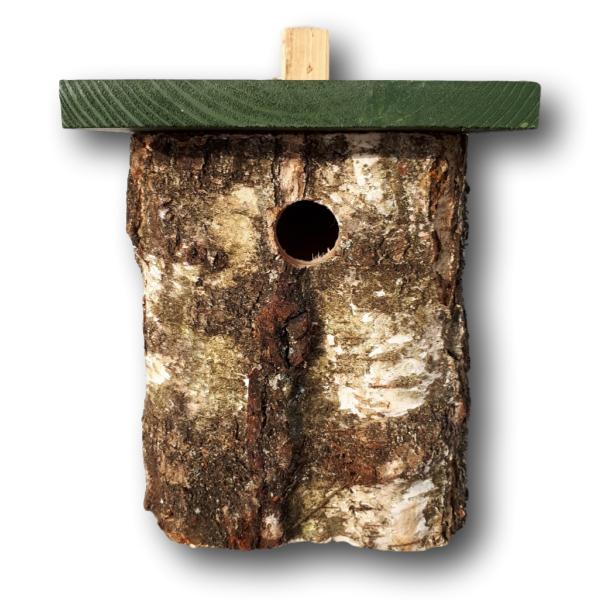 Birch Log Nest Box - Premium Nest Boxes - Just £10.30! Shop now at Gala Wildlife