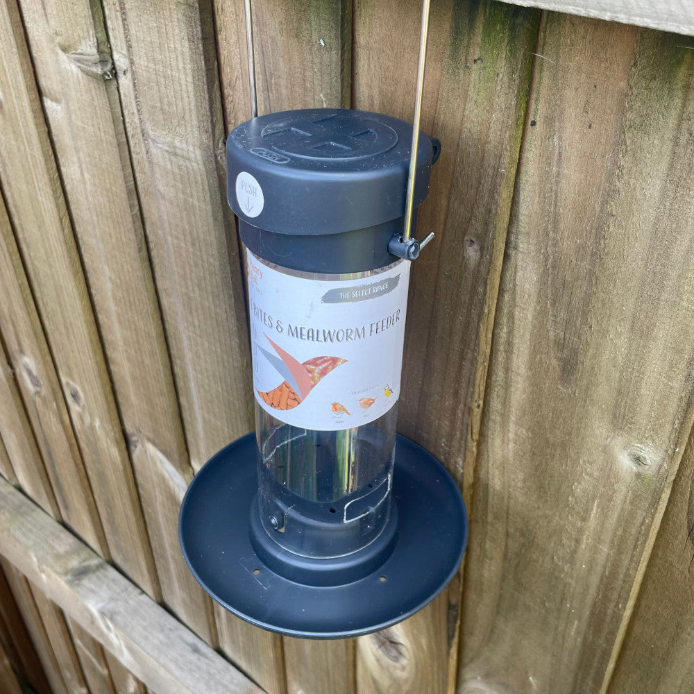 Henry Bell Select Suet Pellet & Mealworm Feeder