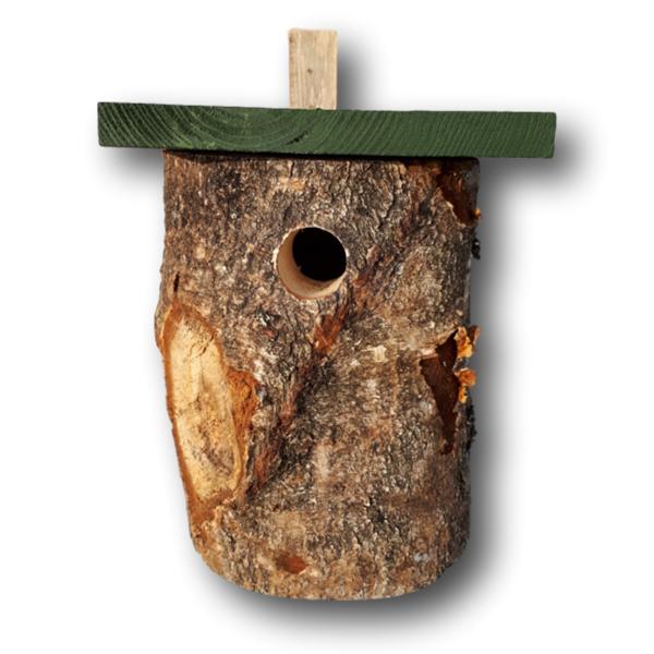 Birch Log Nest Box - Premium Nest Boxes  - Just £10.30! Shop now at Gala Wildlife