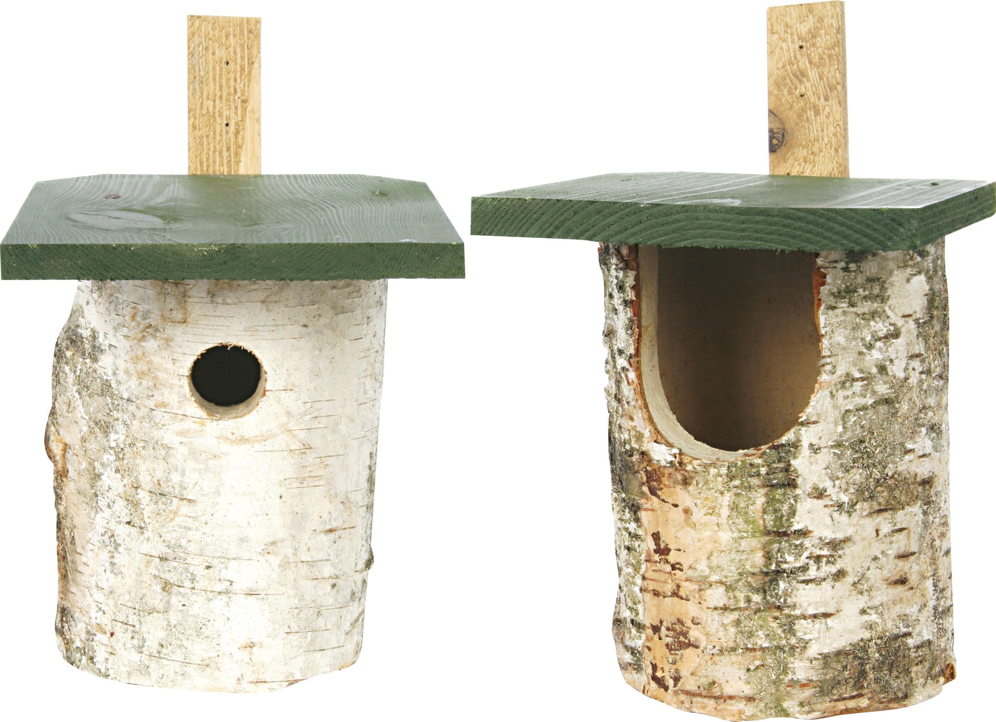 Birch Log Nest Box - Premium Nest Boxes  - Just £10.30! Shop now at Gala Wildlife